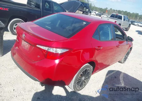 2016 Toyota Corolla S Plus из США, поврежденный, VIN 2T1BURHE1GC608479